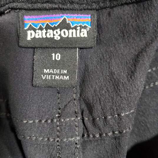 Patagonia Women's Black Skyline Traveler Active Wear Pants Size 10 image number 3