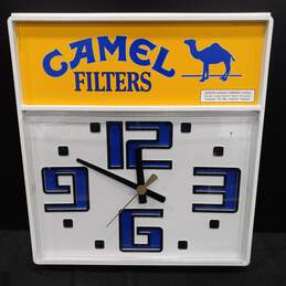 Vintage 1985 Camel Cigarettes Memorabilia Wall Clock