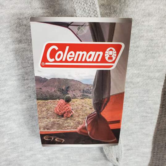 Coleman Men Grey Pullover Hoodie L NWT image number 5