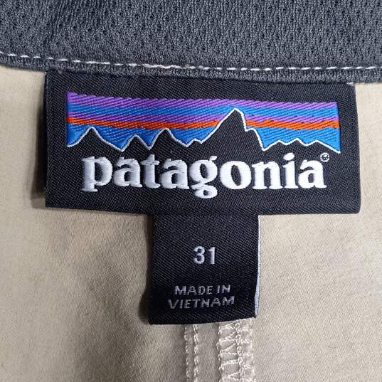 Patagonia Tan Activewear Shorts Men's Size 31 image number 4