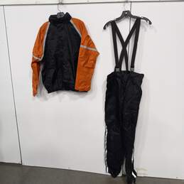 Harley-Davidson Windbreaker Jacket & Pants 2pc Set Men's Size M alternative image