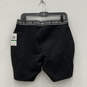 NWT Womens Black Stretch Elastic Waist Pull-On Biker Shorts Size Large image number 2