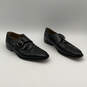 Mens Sabato 12127 Black Leather Monk Strap Oxford Dress Shoes Size 10 image number 6