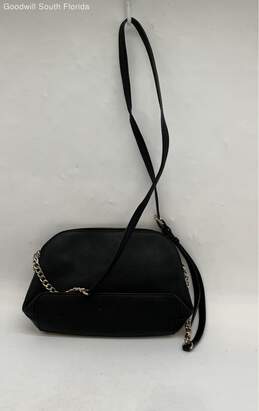 Michael Kors Womens Black Leather Adjustable Strap Crossbody Shoulder Bag alternative image
