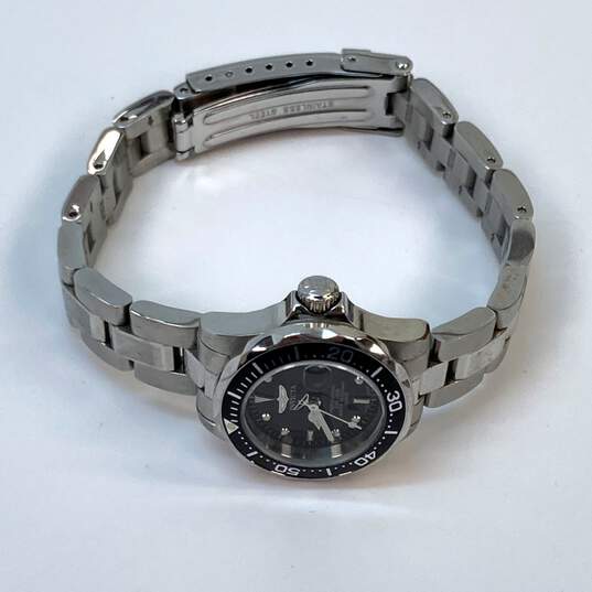 Designer Invicta Pro Driver 8939 Silver-Tone Stainless Steel Analog Wristwatch image number 2