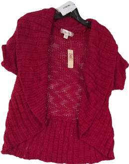Decree Short Sleeve Knitted Cardigan Sweater Women's Size XL alternative image