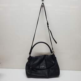 Kate Spade NY Black Leather Convertible Crossbody Bag
