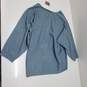 Wm J.Jill Sage Blue V-Neck Pullover Sweater Cotton Blend Sz L image number 2
