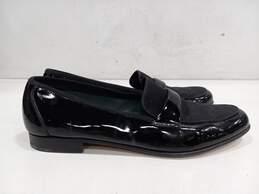 Men's Salvatore Ferragamo Patent Leather Tuxedo Loafers Sz 12B