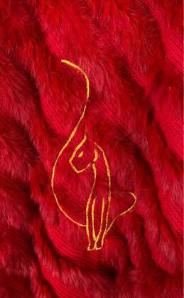 Baby Phat Red Poncho - Size One Size alternative image