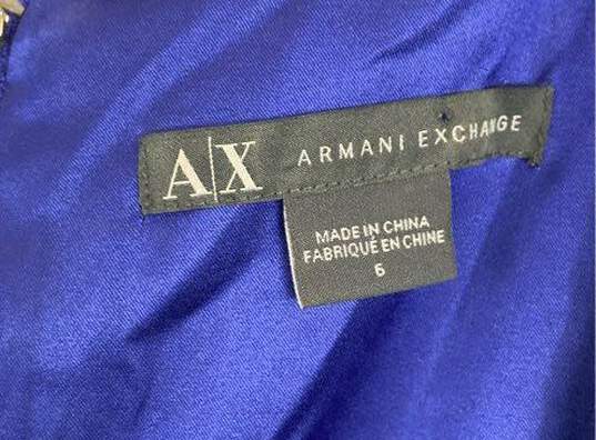 Armani Exchange Blue Casual Dress - Size 6 image number 3