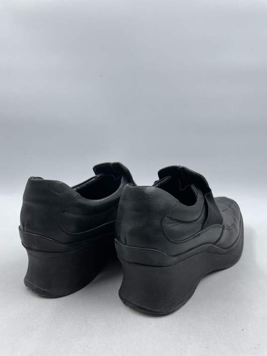 Authentic Prada Black Platform Loafers W 10 image number 4