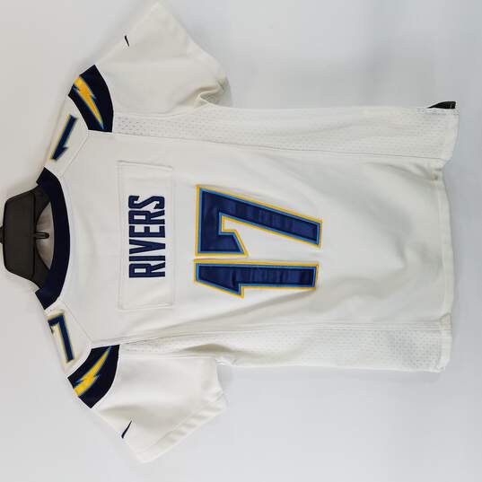 NBA Chargers White Jersey Rivers #17 Small image number 2