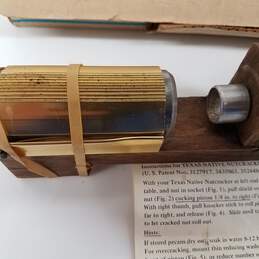 Antique Texas Native Inertia Nutcracker Original Box-Instructions alternative image
