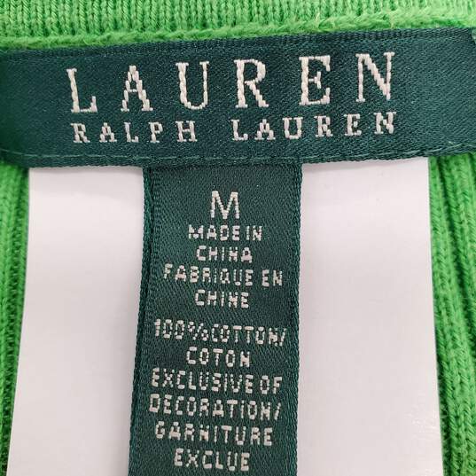 Ralph Lauren Women Green Sweater M image number 3