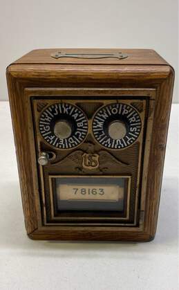 Vintage Dual Dial Post Office Box