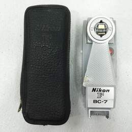 Vintage Nikon F BC-7 Camera Flash Unit w/ Case
