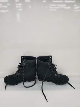 Sorel Women’s Lexie Black Wedge Boots Size-8 Used alternative image