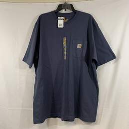 Men's Grey Carhartt Original Fit Pocket T-Shirt, Sz. XLT