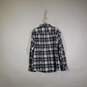 NWT Mens Plaid Regular Fit Long Sleeve Collared Button-Up Shirt Size Large image number 2
