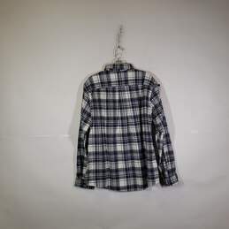 NWT Mens Plaid Regular Fit Long Sleeve Collared Button-Up Shirt Size Large alternative image