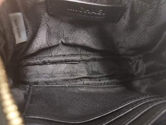 Michael Kors Hamilton MK Signature Canvas Mini Small Zip Case Crossbody Bag image number 8