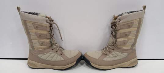 Colombia Women's Beige Snow Boots Size 8 image number 3