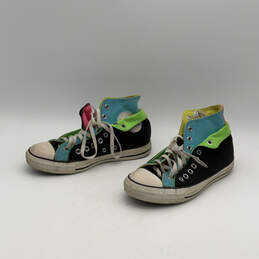 Womens All Star Multicolor Round-Toe Lace-Up Sneaker Shoes Size 9 alternative image