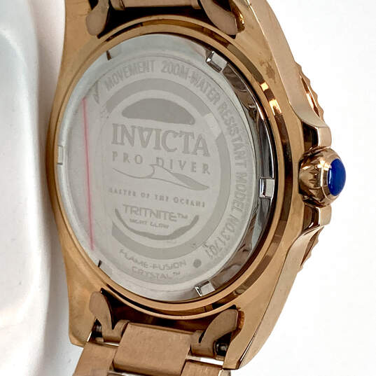 Designer Invicta Pro Driver 31701 Chain Strap Analog Dial Quartz Wristwatch image number 5