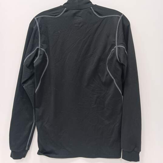 Nike Pro Men's Nike Fit Black Long Sleeve Shirt Size S image number 2
