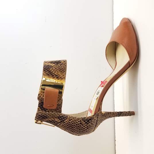 Buy the Michael Kors Guiliana Brown Heels size 6 | GoodwillFinds