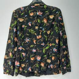 Women's Multicolor Doncaster Floral Blazer Size 12 alternative image