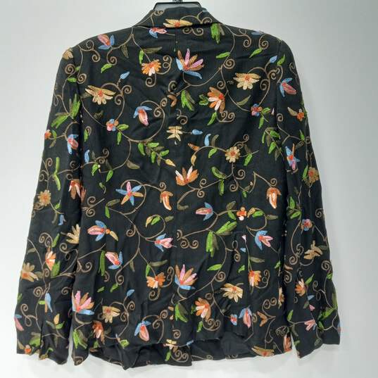 Women's Multicolor Doncaster Floral Blazer Size 12 image number 2