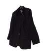 Vintage Womens Black Long Sleeve Wool Blazer Suit Jacket Size 12 image number 2