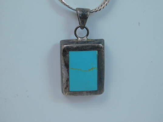 925 Sterling Silver & Turquoise Jewelry image number 2