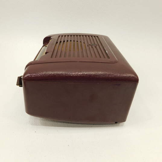 Vintage 1940’s GE General Electric Model 150 Portable AM Radio image number 6