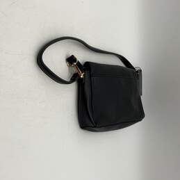 NWT Tommy Hilfiger Womens Black Leather Adjustable Strap Shoulder Bag Purse alternative image