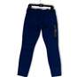 NWT Womens Blue Dark Wash Low Rise Stretch Denim Skinny Leg Jeans Size 8/29 image number 2