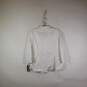 NWT Womens Wrinkle Resistant 3/4 Sleeve Collared Button-Up Shirt Size 10 image number 2
