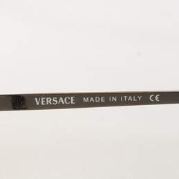 Versace Eyewear Rectangle Sunglasses Pewter alternative image
