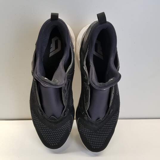 adidas B38889 SM D Lilliar 2.0 PK Black Knit Sneakers Men's Size 17 image number 4