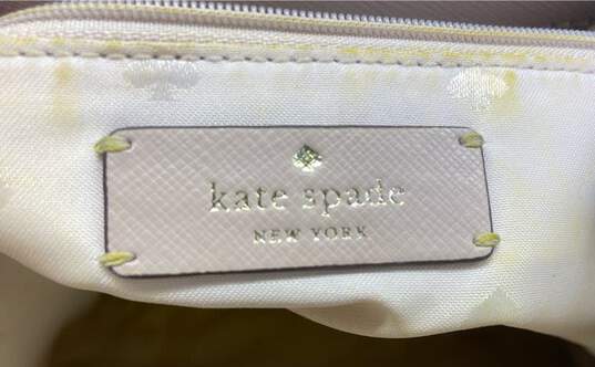 Kate Spade Lizzie Beige Leather Small Backpack Bag image number 6