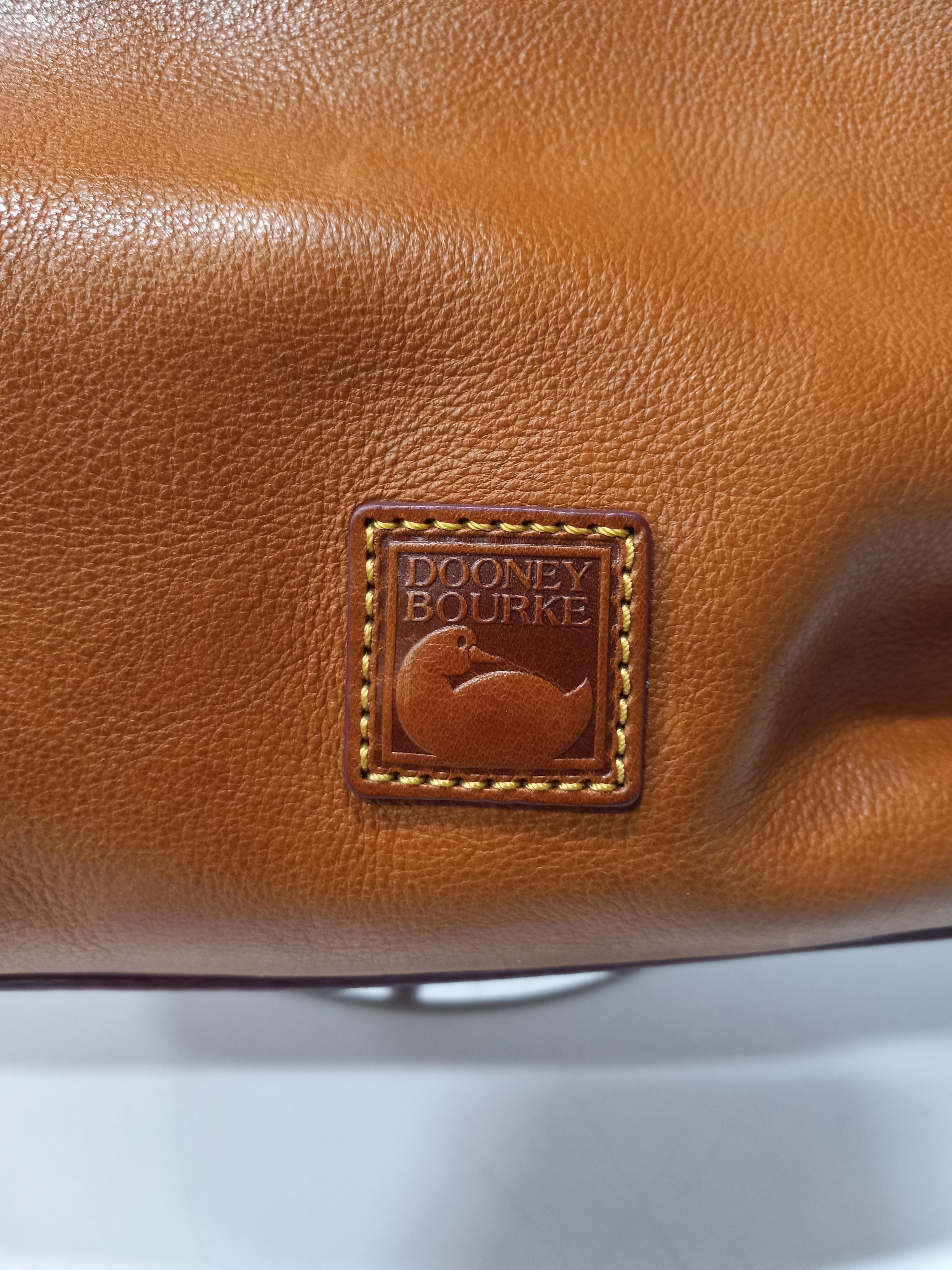 Dooney & Bourke Brown Leather Bag, Luxury, Bags & Wallets on Carousell