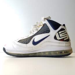 Nike Air Max Lebron 7 White Black Blue Sneaker Men Size 8.5 alternative image