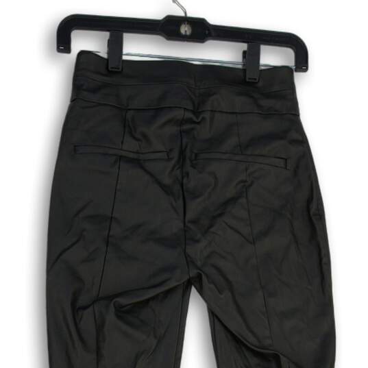New York & Company Womens Black High Elastic Waist Pull-On Ankle Pants Size XS image number 4