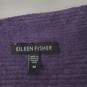 Eileen Fisher WM's Lavender Wool Open Cardigan Sweater M image number 3