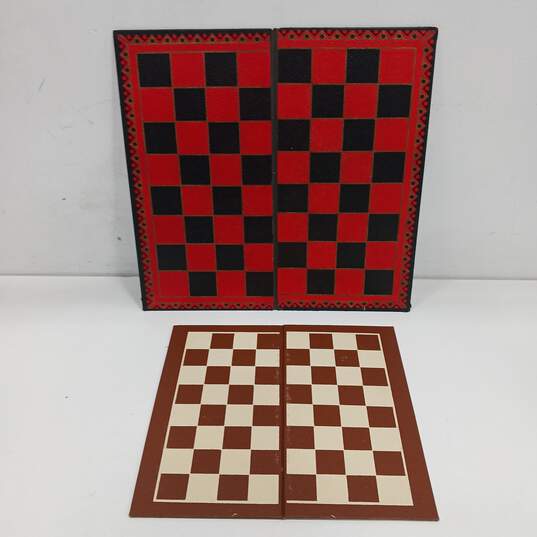 Vintage Chess Set In Box w/ Accessories image number 3