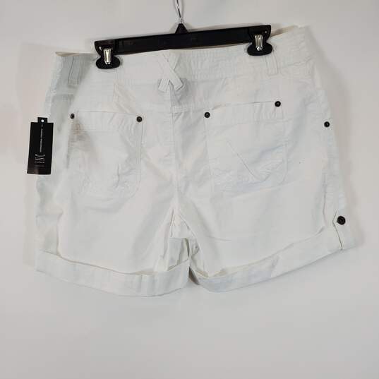 INC Women White Regular Fit Shorts Sz 14 Nwt image number 2