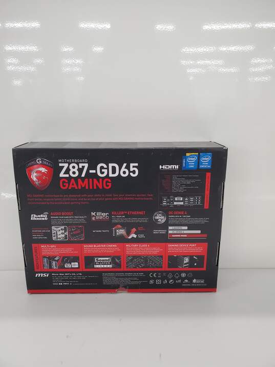 Gameing G Series Z87-GD65  Gaming MotherBoard (no CPU or Ram) Untested image number 2