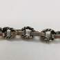 Diesel Sterling Silver Heavy Link Toggle Men's 8.5in Bracelet 57.9g image number 4